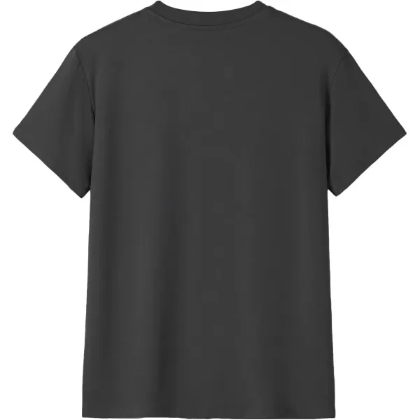 SweatyRocks Men's Letter Graphic Tee Short Sleeve Round Neck Drop Shoulder Top T-Shirt