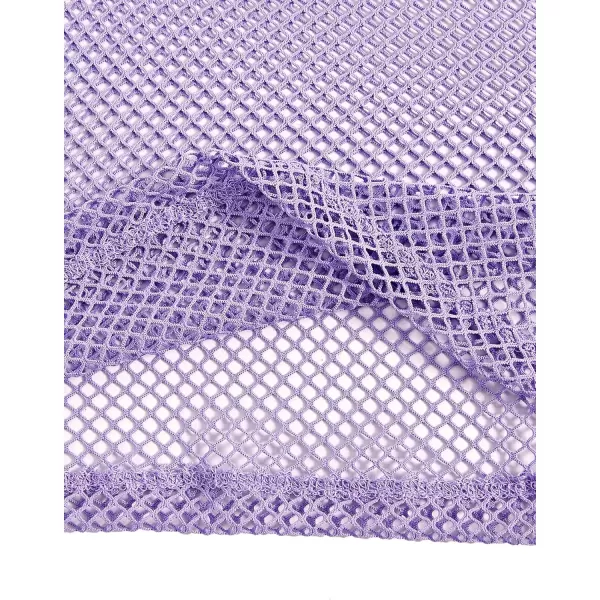 SweatyRocks Men's See Through Fishnet Tank Top Sleeveless Racerback Mesh Tops