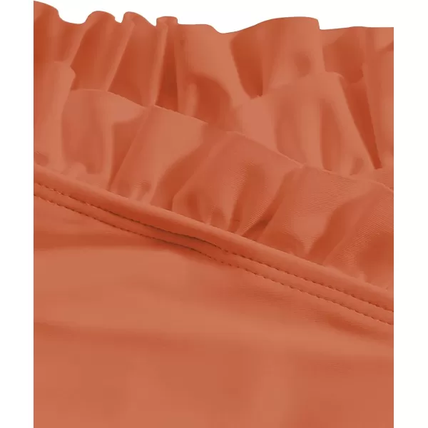 SweatyRocks Women's Bathing Suits Spaghetti Strap Ruffle Wrap Bikini Set Two Piece Swimsuits