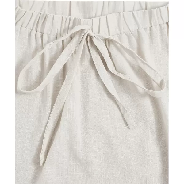 SweatyRocks Women's Casual High Waist Pleated A-Line Midi Skirt with Pocket