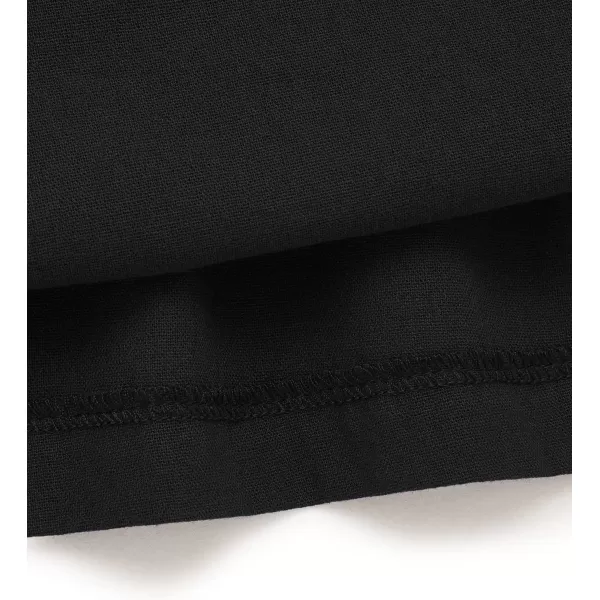 SweatyRocks Women's Casual High Waist Pleated A-Line Midi Skirt with Pocket