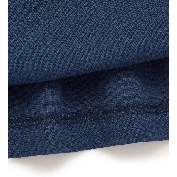 SweatyRocks Women's Casual High Waist Pleated A-Line Midi Skirt with Pocket