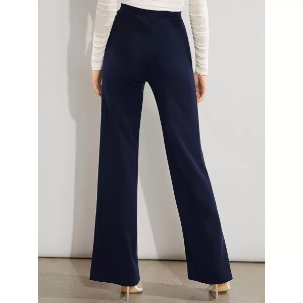 SweatyRocks Women's Casual High Waisted Wide Leg Long Pant Trouser Business Work Pants