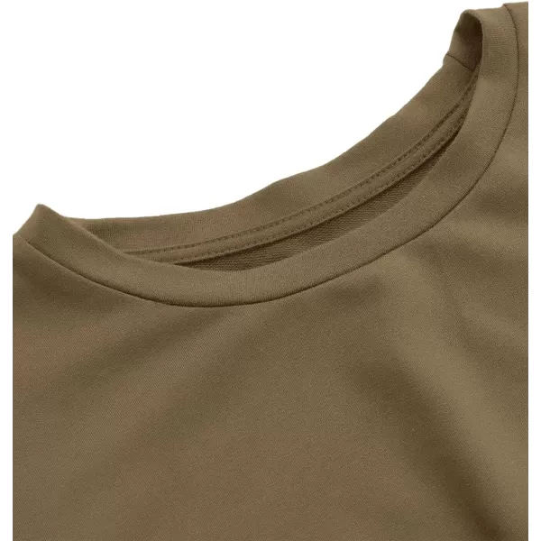 SweatyRocks Women's Casual Lace Up Long Sleeve Pullover Crop Top Sweatshirt