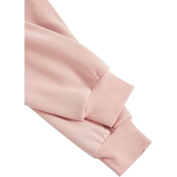 SweatyRocks Women's Casual Long Sleeve Drop Shoulder Oversized Pullover Hoodie Sweatshirt Tops