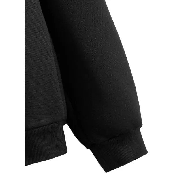 SweatyRocks Women's Casual Long Sleeve Graphic Drawstring Hooded Sweatshirt Tops with Pocket