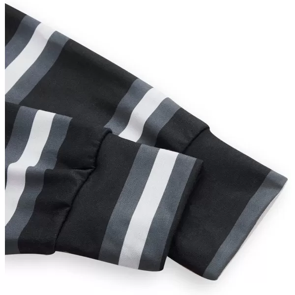 SweatyRocks Women's Casual Long Sleeve Striped Cropped T-Shirt Casual Crop Tee Top