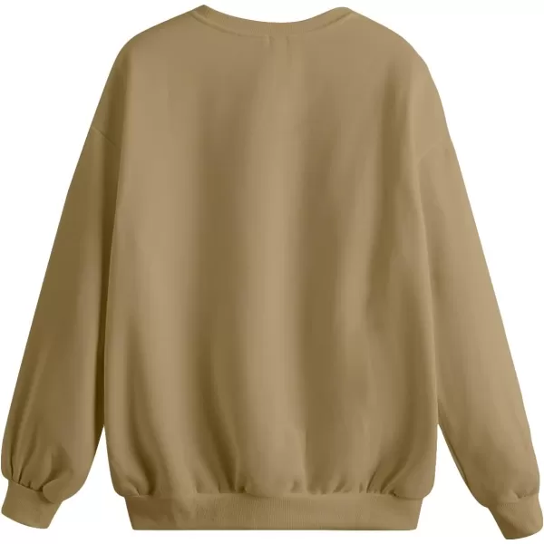 SweatyRocks Women's Casual Sweatshirt Long Sleeve Graphic Print Pullover Tops