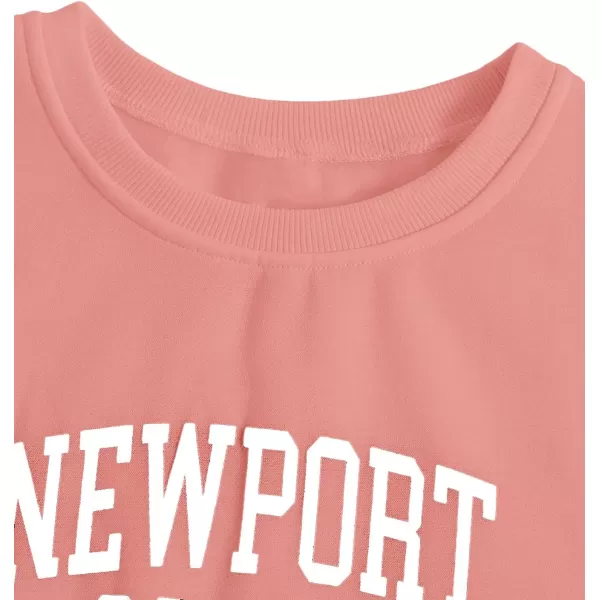 SweatyRocks Women's Casual Sweatshirt Long Sleeve Graphic Print Pullover Tops