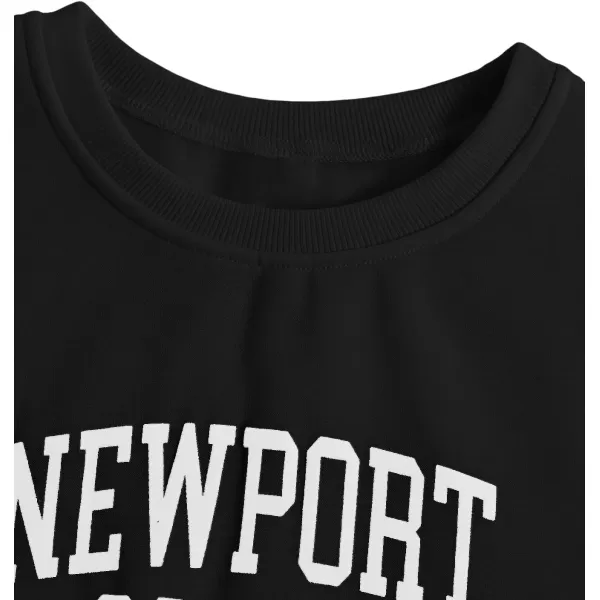 SweatyRocks Women's Casual Sweatshirt Long Sleeve Graphic Print Pullover Tops