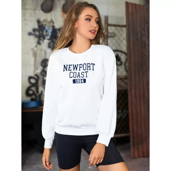 SweatyRocks Women's Casual Sweatshirt Long Sleeve Graphic Print Pullover Tops