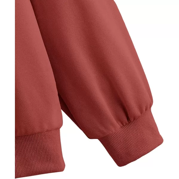 SweatyRocks Women's Contrast Collar Drop Shoulder Casual Long Sleeve Pullover Sweatshirt Tops