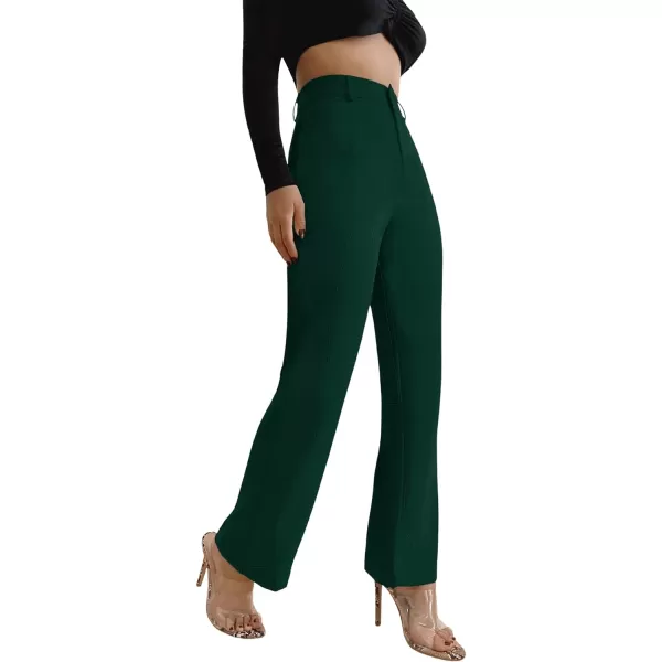 SweatyRocks Women's Elegant High Waist Solid Long Pants Office Trousers