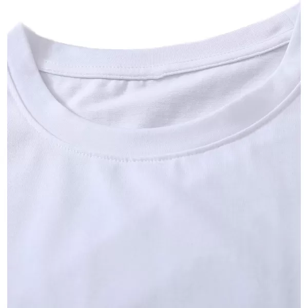SweatyRocks Women's Heart Print T Shirts Summer Funny Short Sleeve Tops