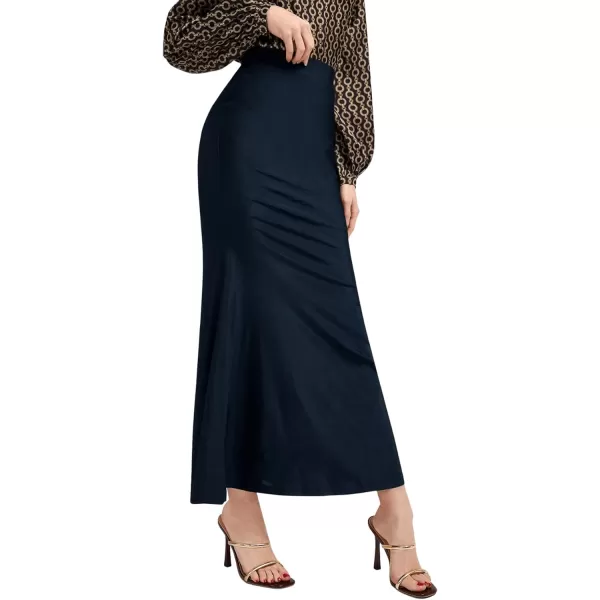 SweatyRocks Women's High Wasit Mermaid Skirt Bodycon Long Maxi Skirts