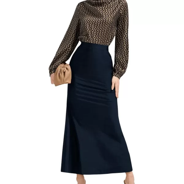 SweatyRocks Women's High Wasit Mermaid Skirt Bodycon Long Maxi Skirts