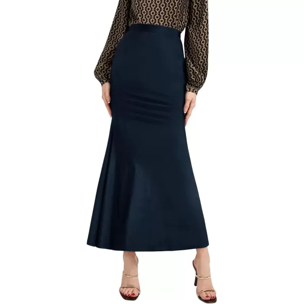 SweatyRocks Women's High Wasit Mermaid Skirt Bodycon Long Maxi Skirts