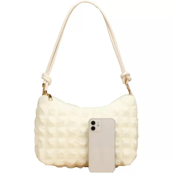 SweatyRocks Women's Hobo Purse Checkered Zip Up Shoulder Bag Casual Handbag