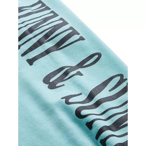 SweatyRocks Women's Letter Print Color Block Crop Sweatshirt Long Sleeve Pullover Tops