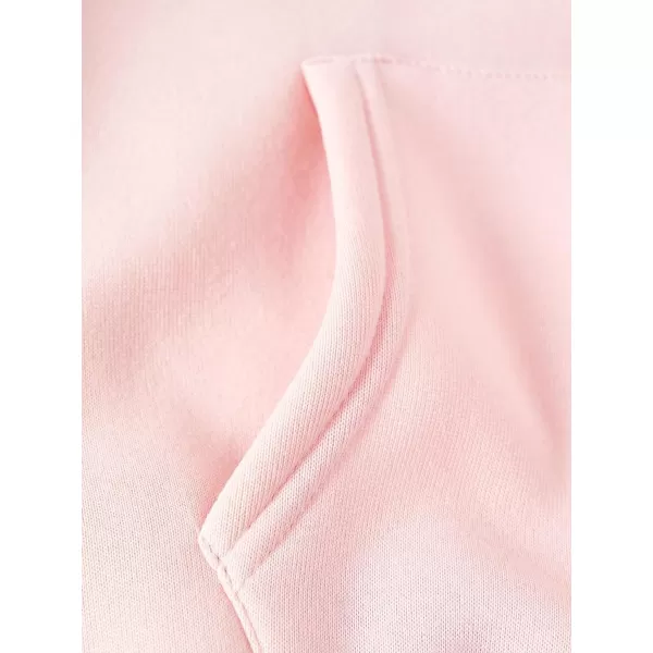 SweatyRocks Women's Letter Print Long Sleeve Drop Shoulder Pocket Front Drawstring Hooded Sweatshirts