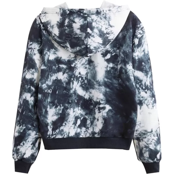 SweatyRocks Womens Long Sleeve Floral Print Pullover Hoodie Sweatshirt Tops