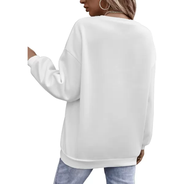 SweatyRocks Women's Long Sleeve Sweatshirt Star Graphic Print Pullover Shirt Top