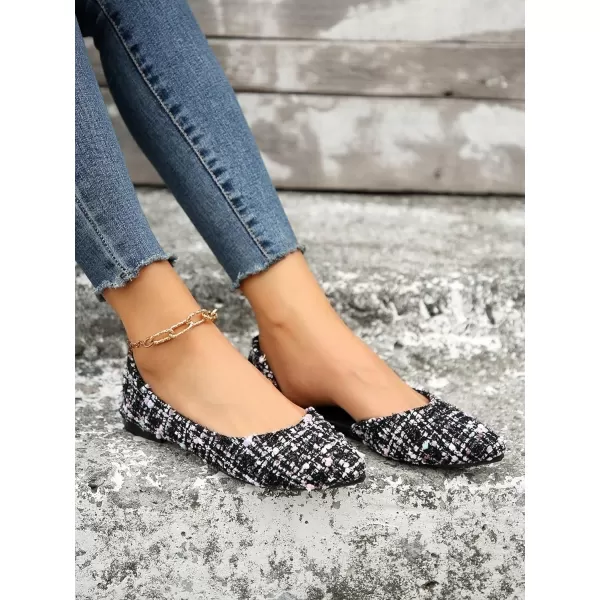 SweatyRocks Women's PU Leather Hollow Out Flat Sandals Closed Toe Outdoors Flat Shoes
