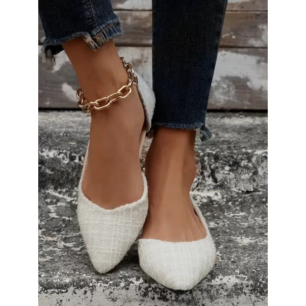 SweatyRocks Women's PU Leather Hollow Out Flat Sandals Closed Toe Outdoors Flat Shoes