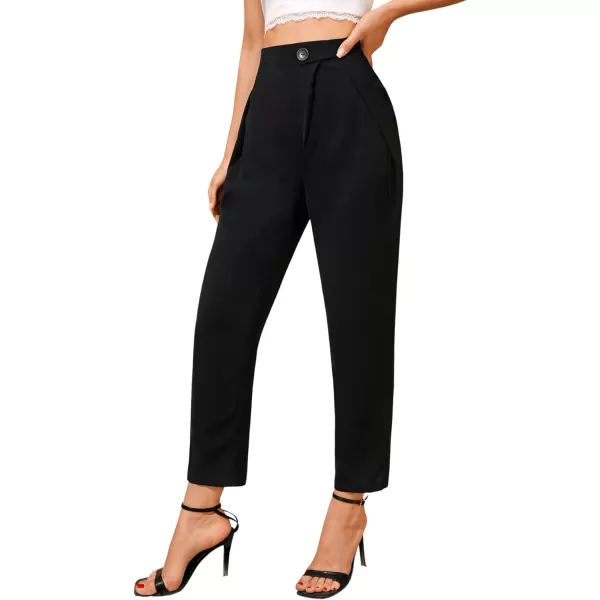 SweatyRocks Women's Pants Casual High Waist Skinny Leggings Stretchy Work Pants