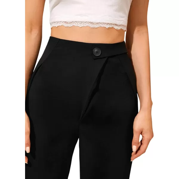SweatyRocks Women's Pants Casual High Waist Skinny Leggings Stretchy Work Pants