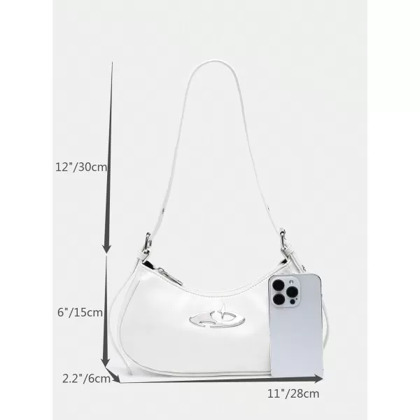 SweatyRocks Women's Retro Vintage Y2k Shoulder Bag Hobo Star Handbags Underarm Bag