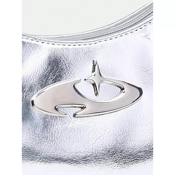 SweatyRocks Women's Retro Vintage Y2k Shoulder Bag Hobo Star Handbags Underarm Bag