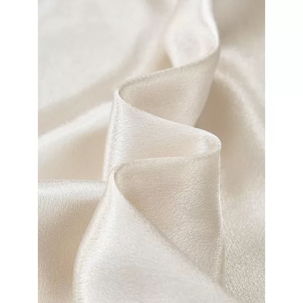 SweatyRocks Women's Ruffle Trim Silk Satin Long Skirt High Waist Elegant Party Skirts