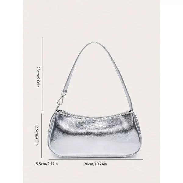 SweatyRocks Women's Shoulder Bags Classic Tote Handbag Mini Clutch Purse with Zipper
