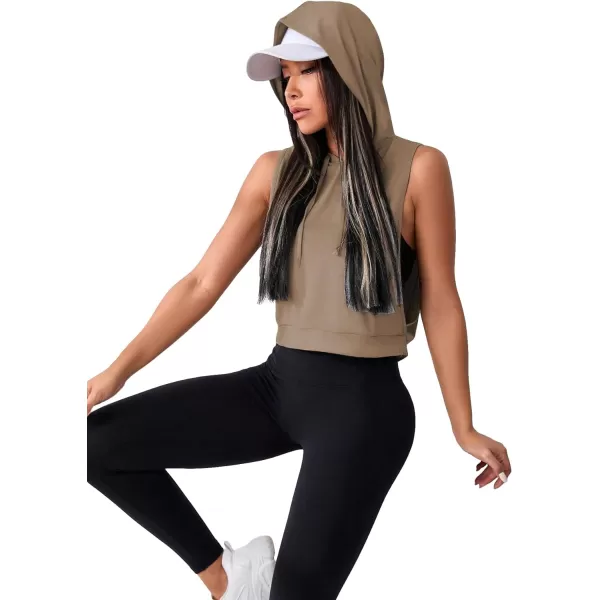 SweatyRocks Women's Sleeveless Workout Top Gym Activewear Crop Tank Top Open Side Shirt for Athletic Exercise Running