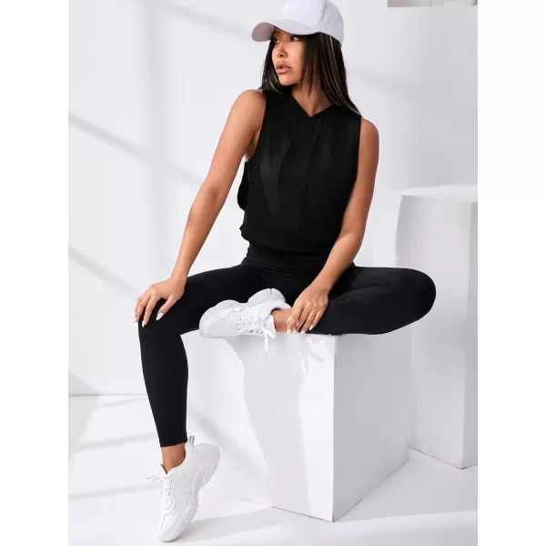 SweatyRocks Women's Sleeveless Workout Top Gym Activewear Crop Tank Top Open Side Shirt for Athletic Exercise Running