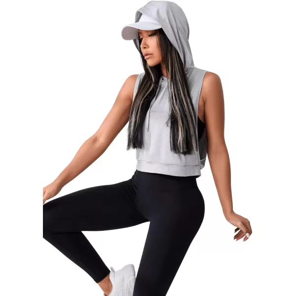 SweatyRocks Women's Sleeveless Workout Top Gym Activewear Crop Tank Top Open Side Shirt for Athletic Exercise Running