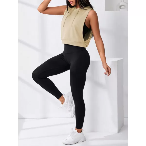 SweatyRocks Women's Sleeveless Workout Top Gym Activewear Crop Tank Top Open Side Shirt for Athletic Exercise Running