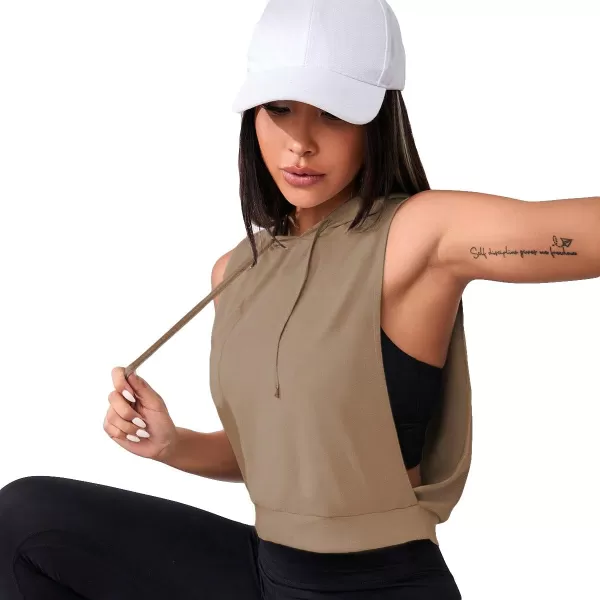 SweatyRocks Women's Sleeveless Workout Top Gym Activewear Crop Tank Top Open Side Shirt for Athletic Exercise Running