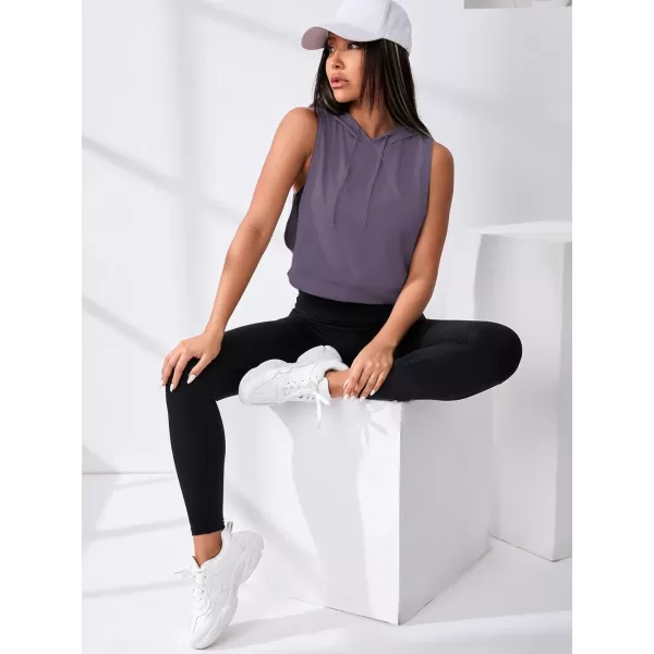 SweatyRocks Women's Sleeveless Workout Top Gym Activewear Crop Tank Top Open Side Shirt for Athletic Exercise Running