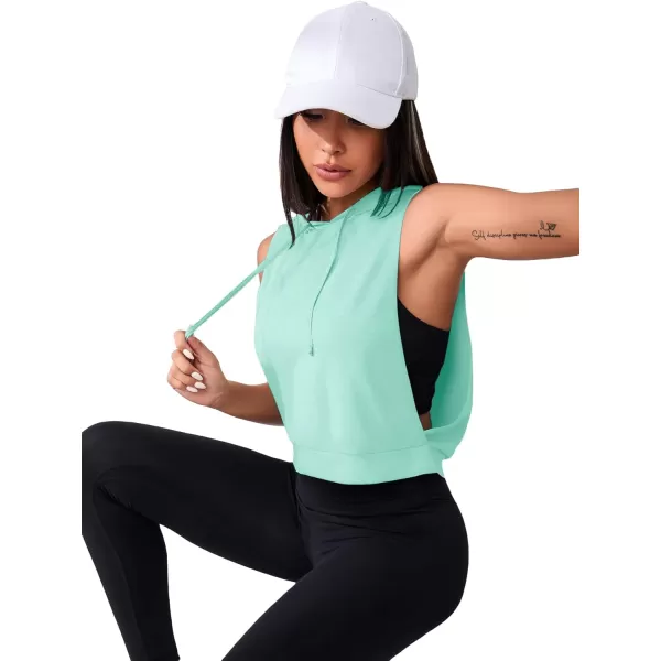 SweatyRocks Women's Sleeveless Workout Top Gym Activewear Crop Tank Top Open Side Shirt for Athletic Exercise Running