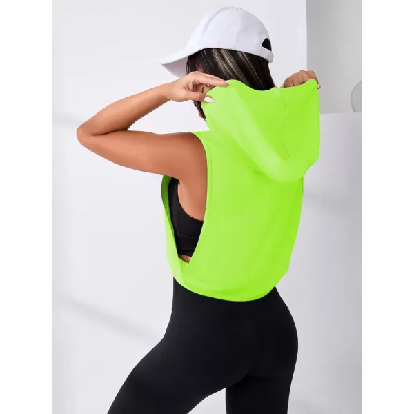SweatyRocks Women's Sleeveless Workout Top Gym Activewear Crop Tank Top Open Side Shirt for Athletic Exercise Running