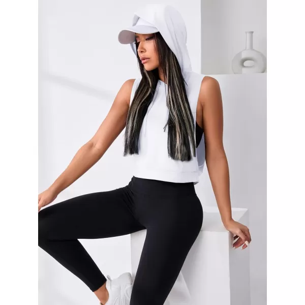 SweatyRocks Women's Sleeveless Workout Top Gym Activewear Crop Tank Top Open Side Shirt for Athletic Exercise Running