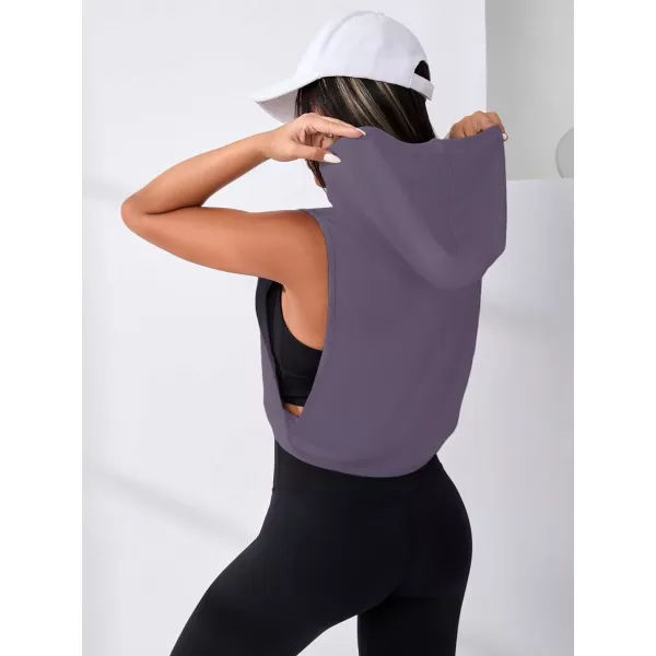 SweatyRocks Women's Sleeveless Workout Top Gym Activewear Crop Tank Top Open Side Shirt for Athletic Exercise Running