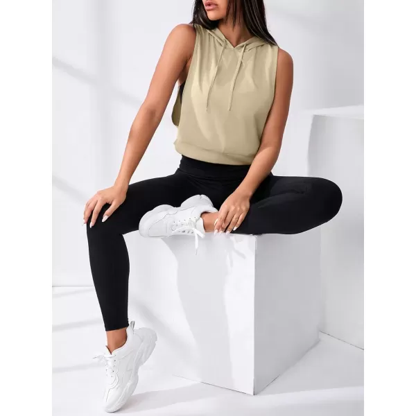 SweatyRocks Women's Sleeveless Workout Top Gym Activewear Crop Tank Top Open Side Shirt for Athletic Exercise Running