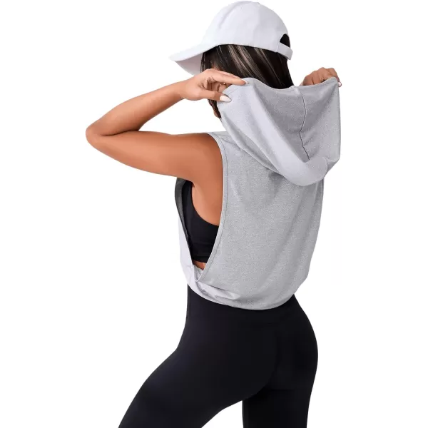 SweatyRocks Women's Sleeveless Workout Top Gym Activewear Crop Tank Top Open Side Shirt for Athletic Exercise Running