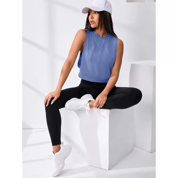 SweatyRocks Women's Sleeveless Workout Top Gym Activewear Crop Tank Top Open Side Shirt for Athletic Exercise Running
