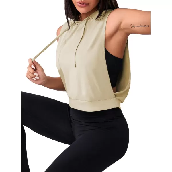 SweatyRocks Women's Sleeveless Workout Top Gym Activewear Crop Tank Top Open Side Shirt for Athletic Exercise Running