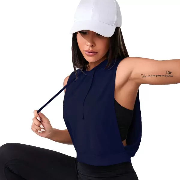 SweatyRocks Women's Sleeveless Workout Top Gym Activewear Crop Tank Top Open Side Shirt for Athletic Exercise Running