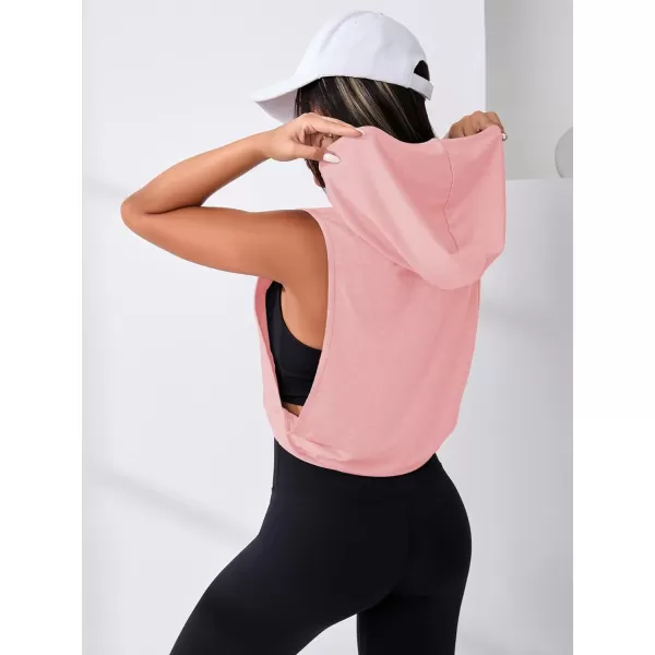 SweatyRocks Women's Sleeveless Workout Top Gym Activewear Crop Tank Top Open Side Shirt for Athletic Exercise Running